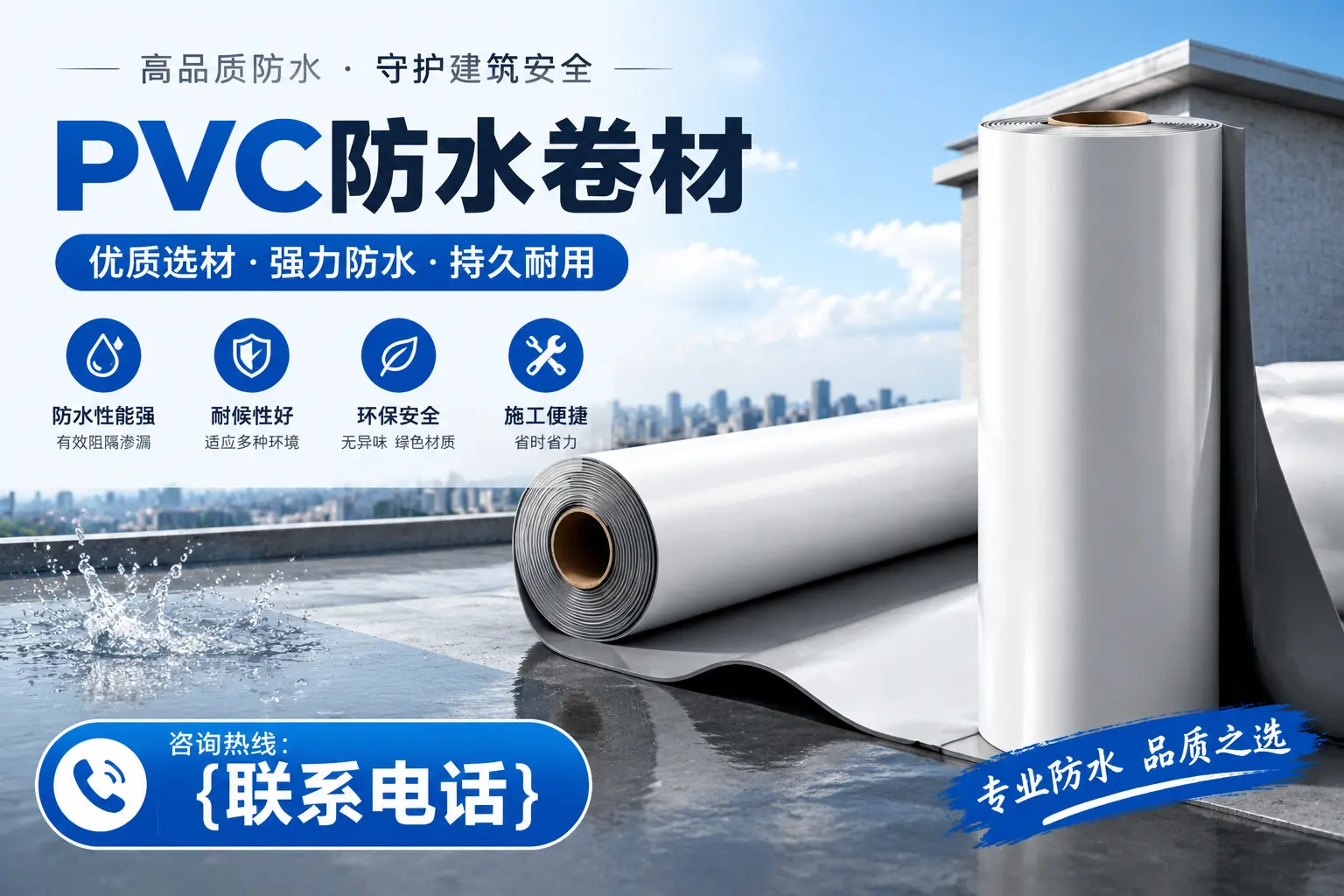 PVC防水卷材的选购技巧与注意事项,助您在来宾找到合适产品
